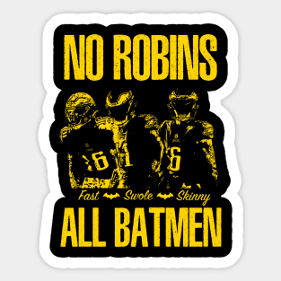 Philadelphia Eagles Batmen Sticker